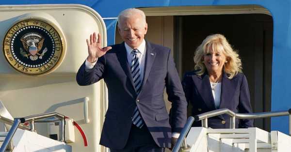 Joe Biden reached to United Kingdom for his First Europe Tour